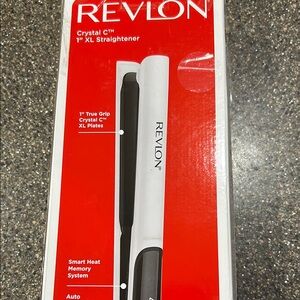 Revlon Black and White Hair Straightener, new, never been used